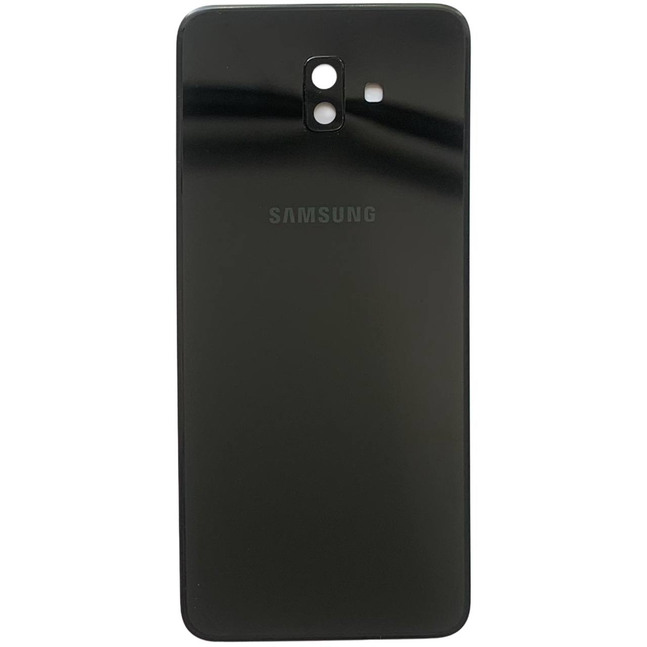 Задня кришка Samsung J610 Galaxy J6 Plus 2018 black (зі склом камери)