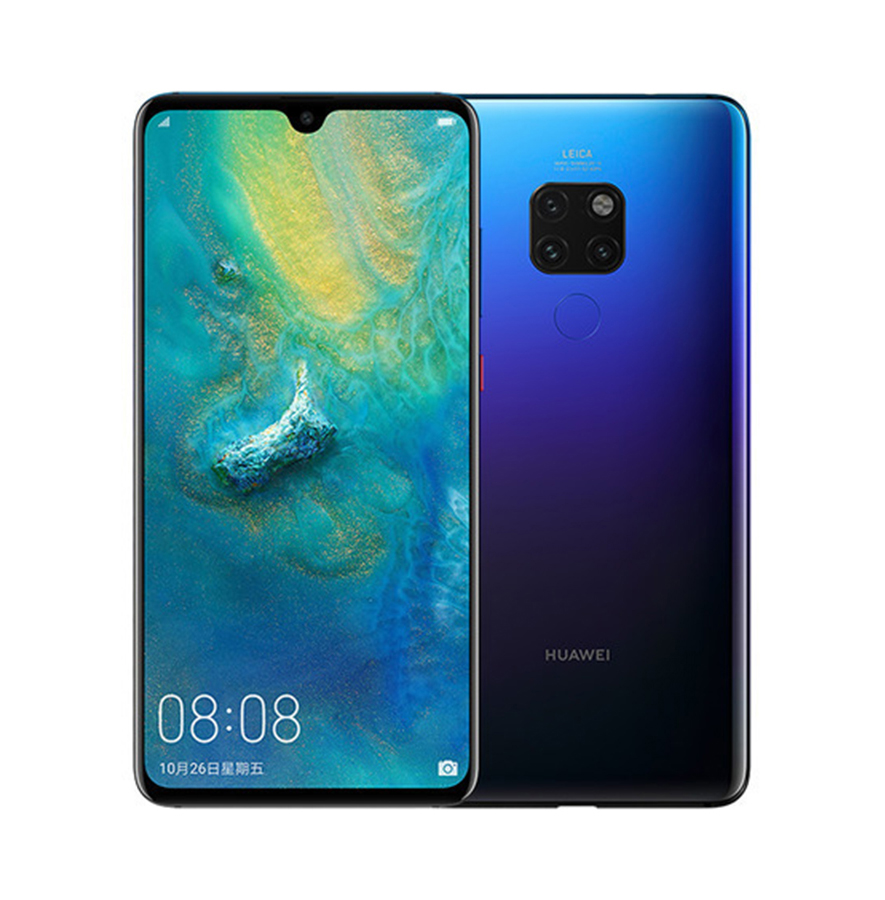 Задня кришка Huawei Mate 20 purple (без скла камери)