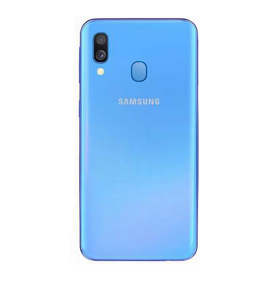 Задня кришка Samsung A405 Galaxy A40 2019 blue (без скла камери)