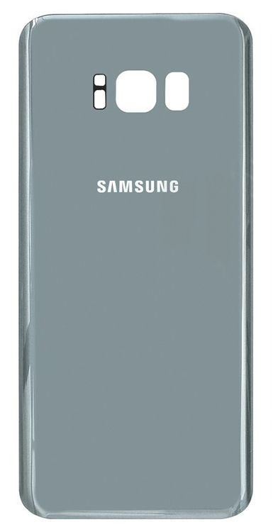 Задня кришка Samsung G955 Galaxy S8 Plus silver (без скла камери)