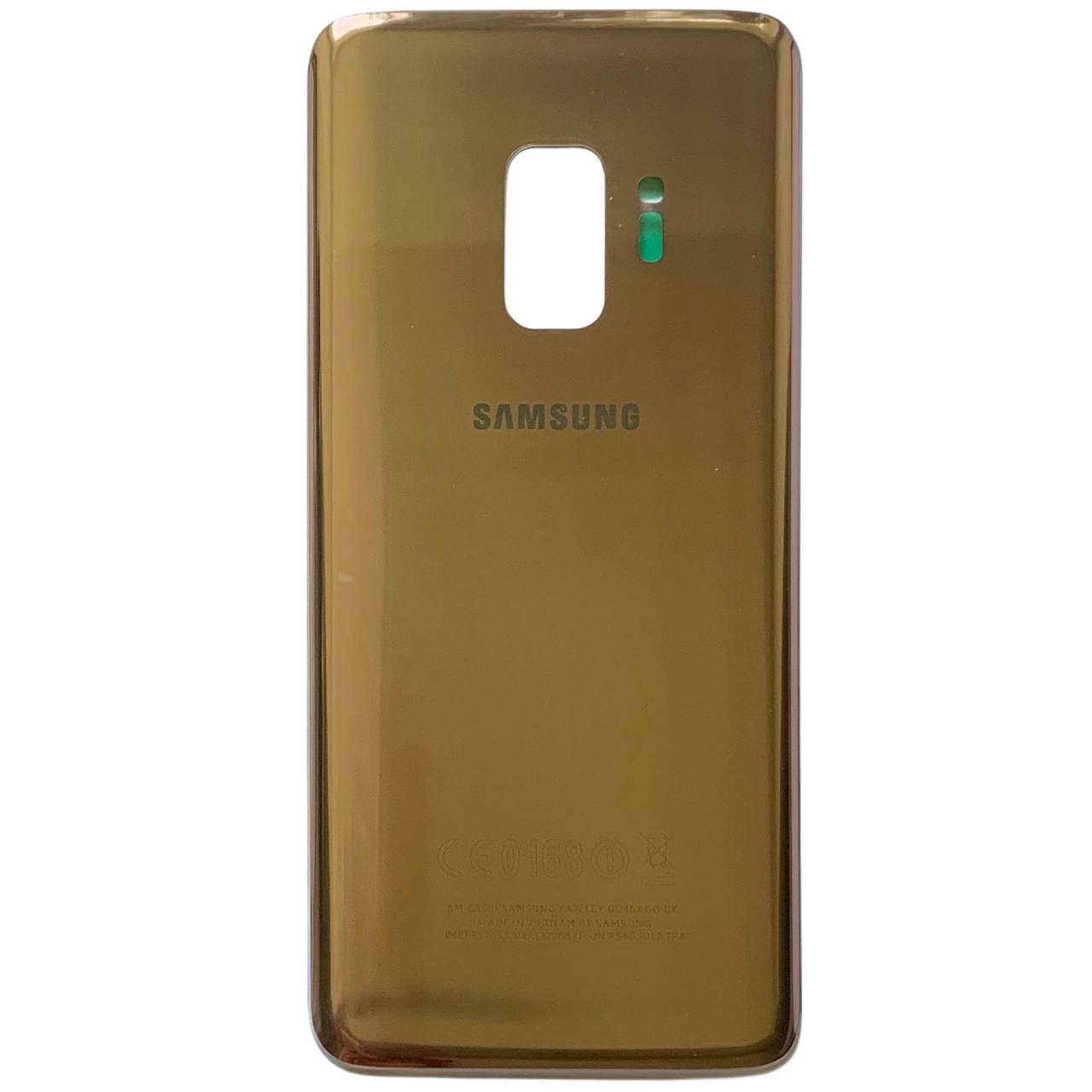 Задняя крышка Samsung G960 Galaxy S9 gold (без стекла камеры)