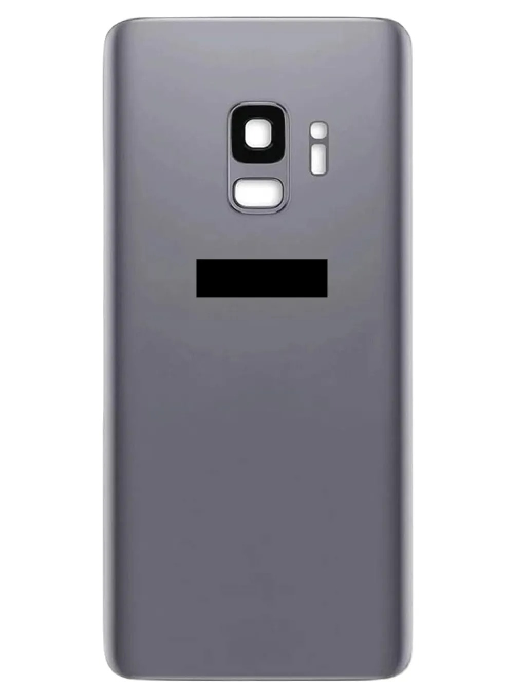 Задня кришка Samsung G960 Galaxy S9 silver (зі склом камери)