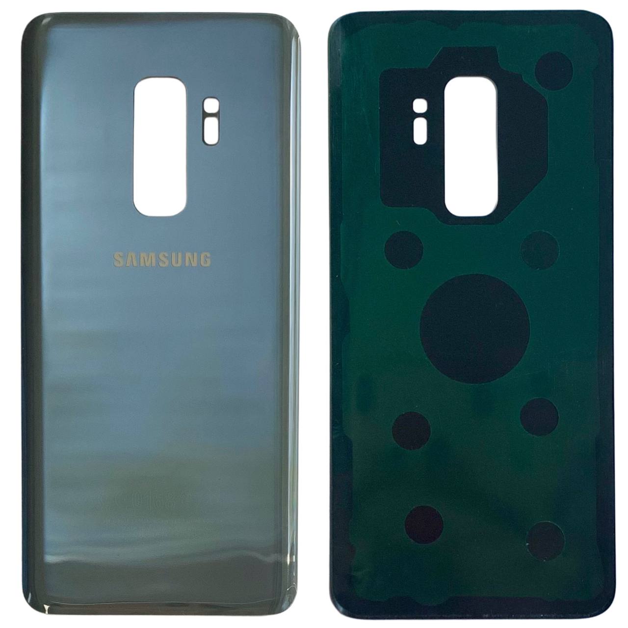 Задня кришка Samsung G965 Galaxy S9 Plus gray (без скла камери)