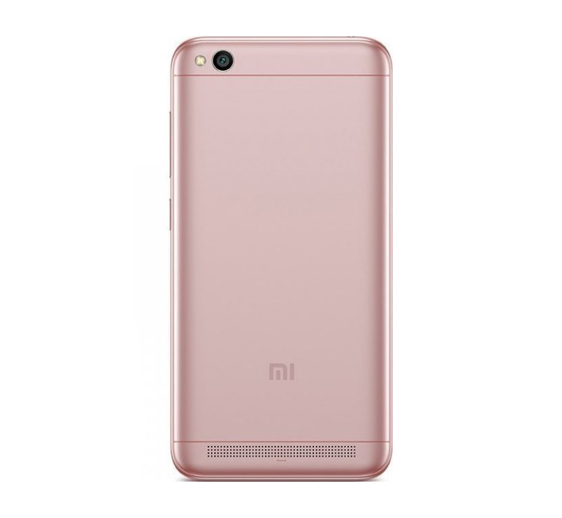 Задняя крышка Xiaomi Redmi 5A pink (со стеклом камеры)
