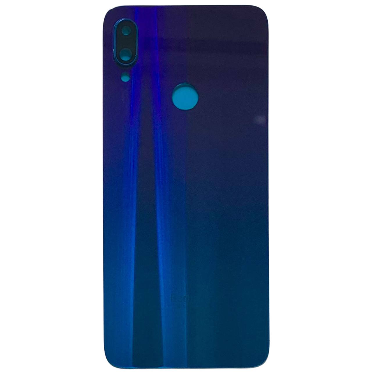 Задня кришка Xiaomi Redmi Note 7 | Note 7 Pro blue (з склом камери)