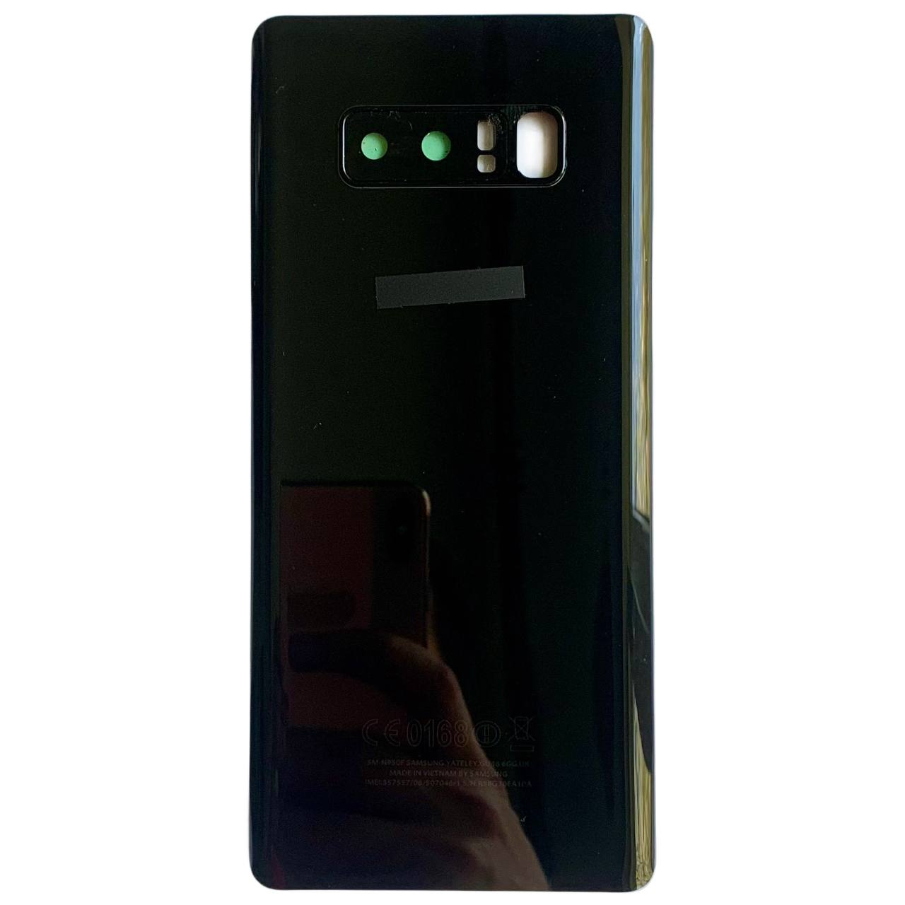Задня кришка Samsung N950 Galaxy Note 8 black (зі склом камери)