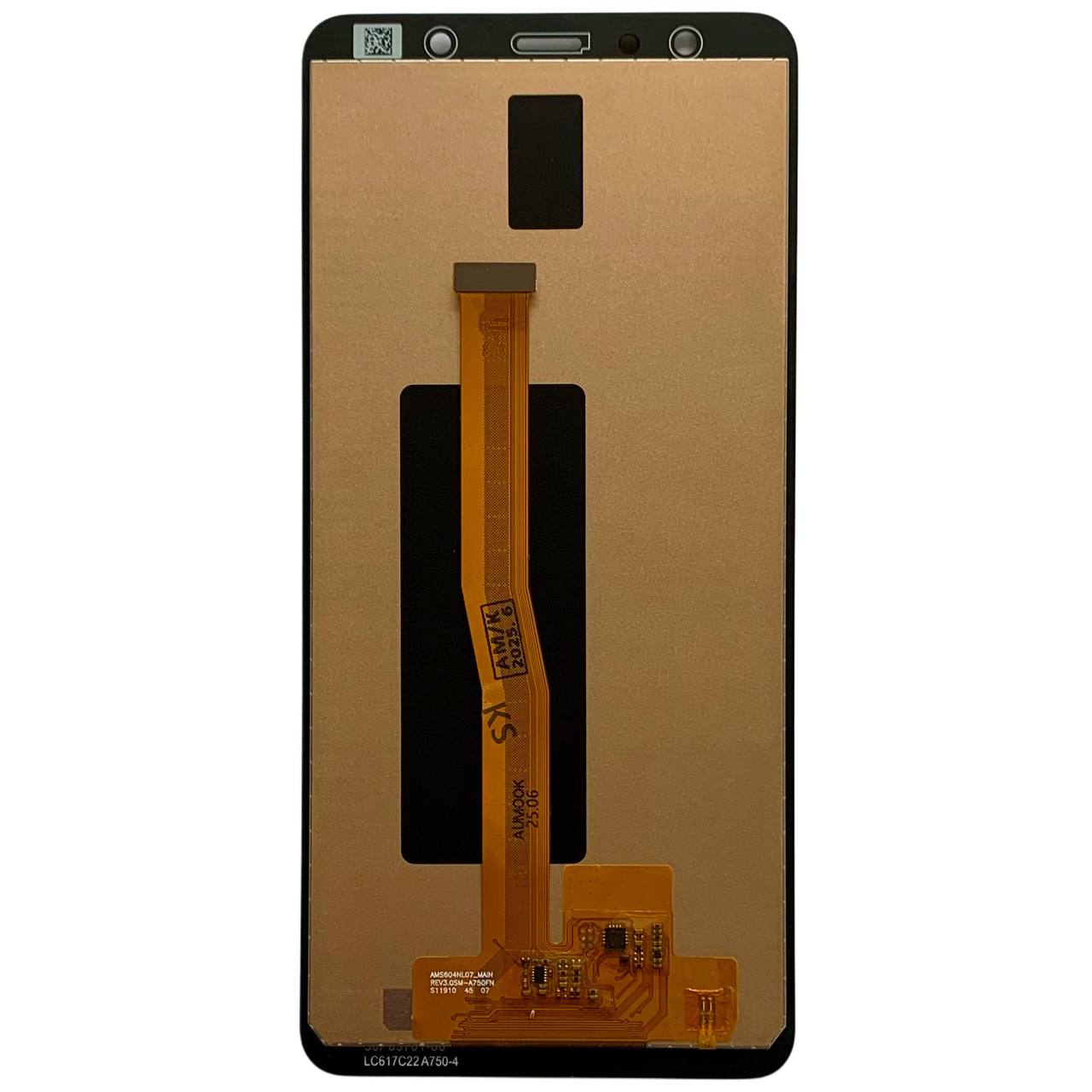 Дисплей Samsung A750 Galaxy A7 2018 black, без рамки, INCELL