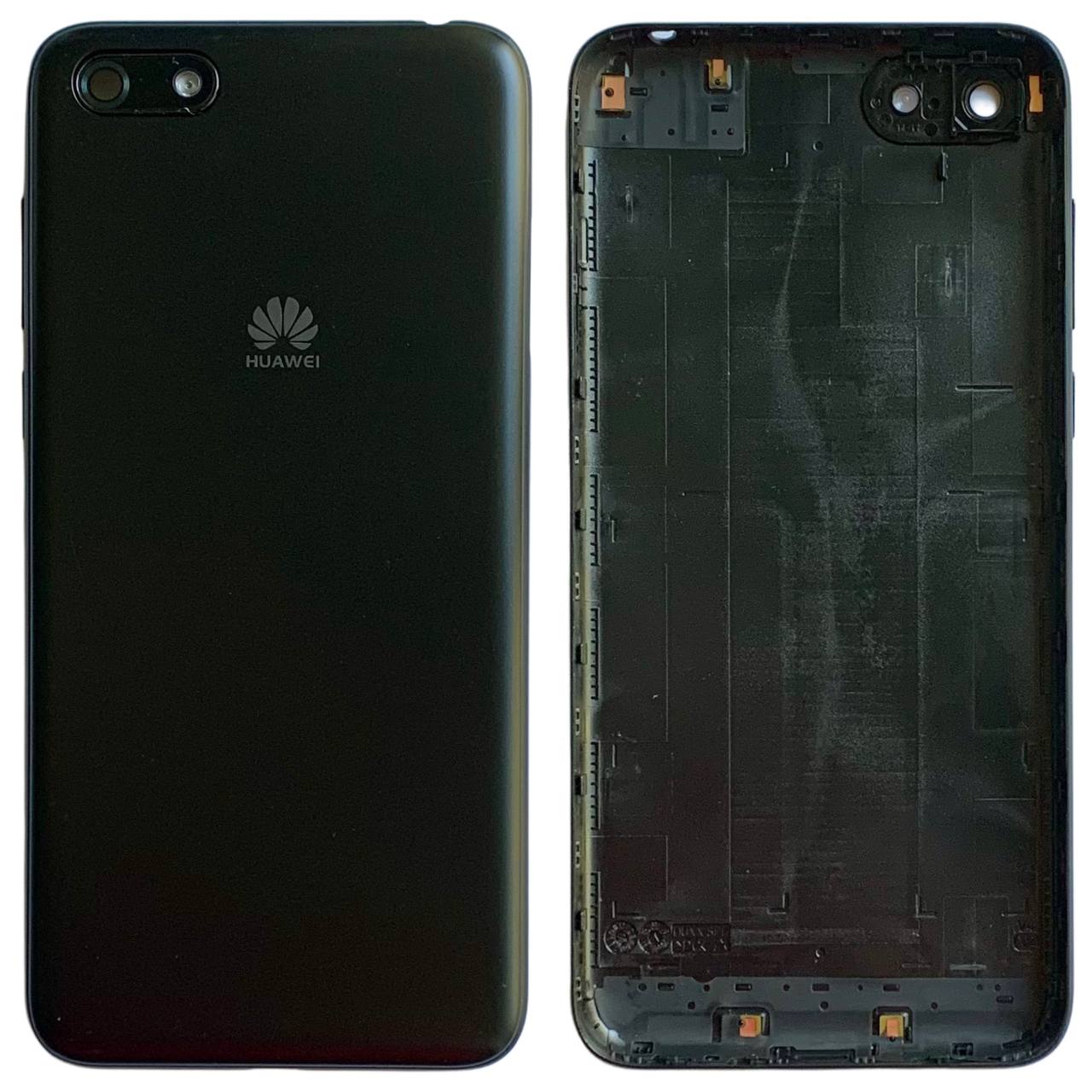 Задня кришка Huawei Y5 2018 | Huawei Y5 Prime 2018 black (зі склом камери)