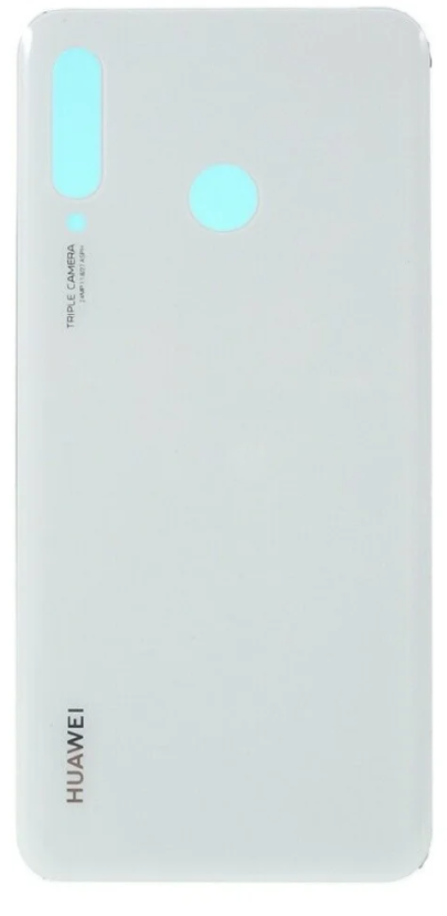 Задня кришка Huawei P30 Lite | Nova 4e pearl white 48MP (зі склом камери)
