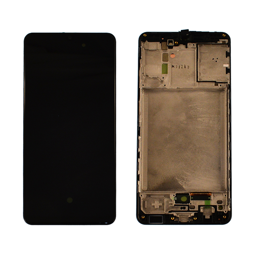 Дисплей Samsung A315 Galaxy A31 2020 black, з рамкою, Service Pack Original