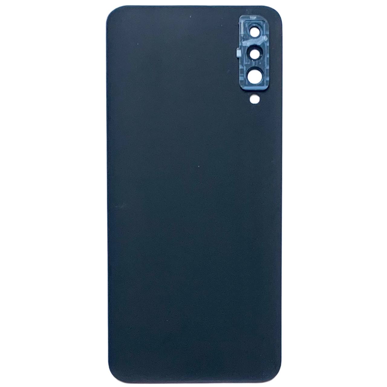 Задня кришка Samsung A505 Galaxy A50 2019 black (зі склом камери)