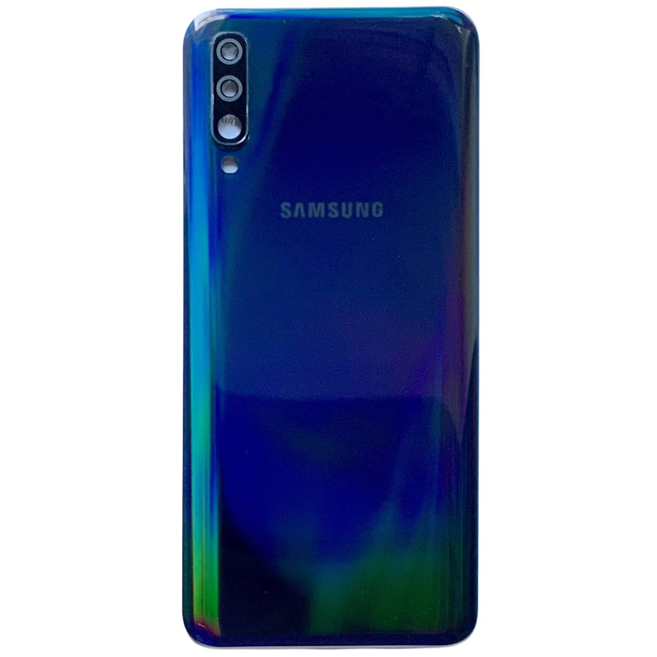 Задняя крышка Samsung A505 Galaxy A50 2019 blue (со стеклом камеры)