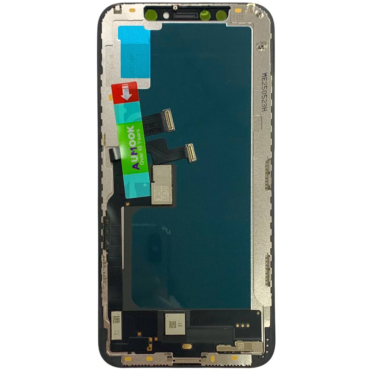 Дисплей iPhone Xs black, з рамкою, AUMOOK FHD INCELL