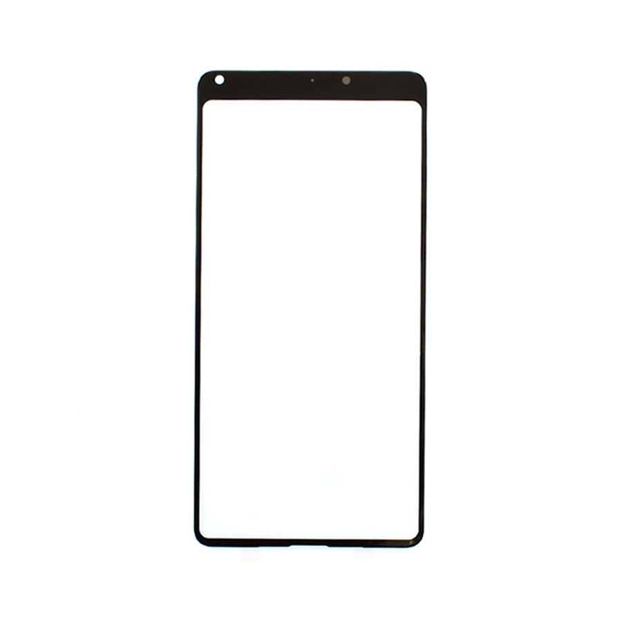 Скло дисплея Xiaomi Mi Mix 2S black, без OCA плівки