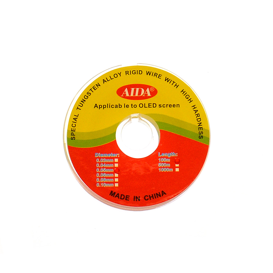 Струна для срезки стекла дисплея  0,05mm/100m AIDA