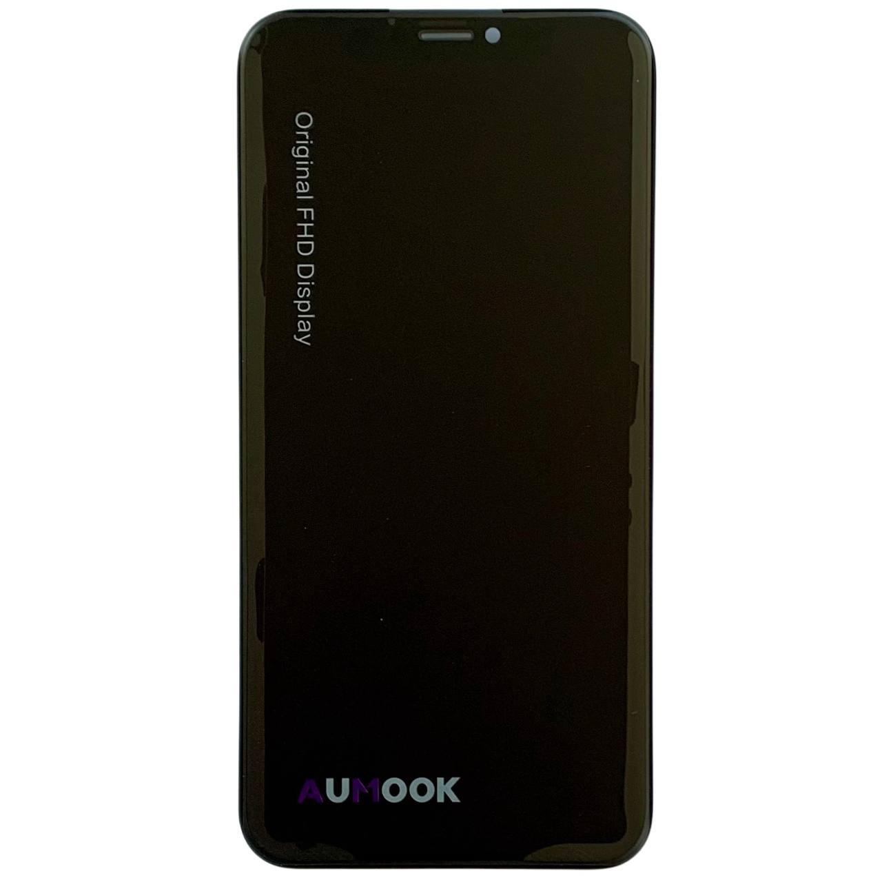 Дисплей iPhone X black, з рамкою, AUMOOK FHD INCELL