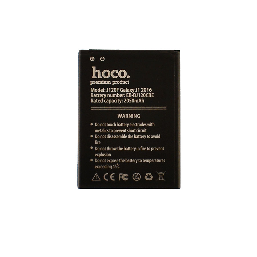 Акумулятор Samsung J120 Galaxy J1 2016 (EB-BJ120CBE) HOCO