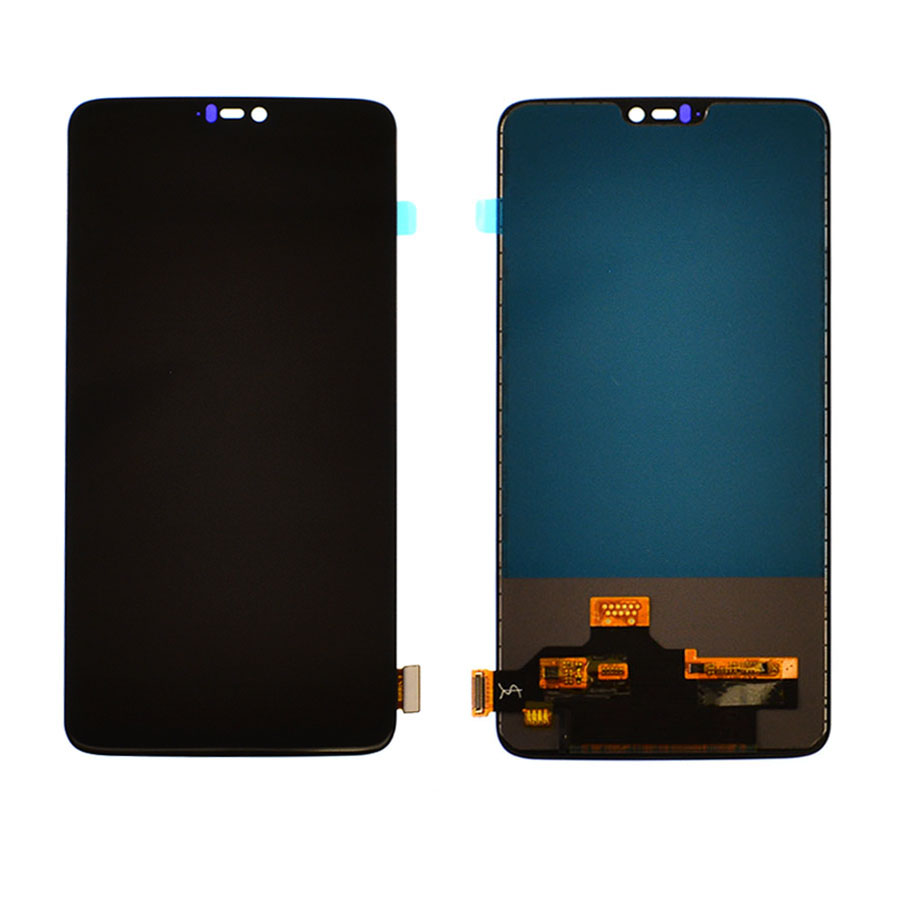 Дисплей OnePlus 6 black, без рамки, TFT