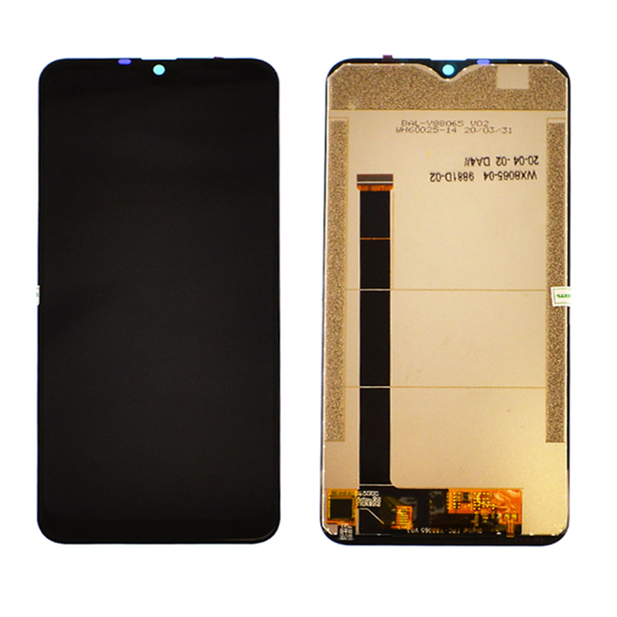 Дисплей UleFone Note 7 | Note 7P | Note 7T | UleFone S11 black, без рамки, Original (PRC)