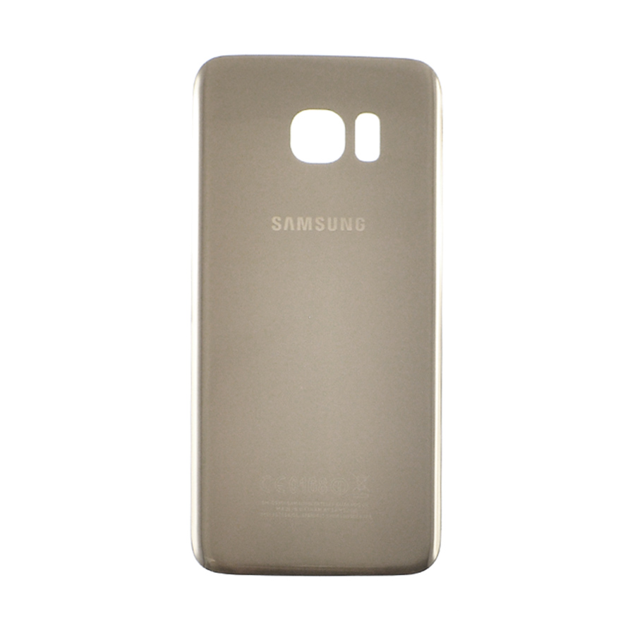 Задня кришка Samsung G935 Galaxy S7 Edge silver (без скла камери)