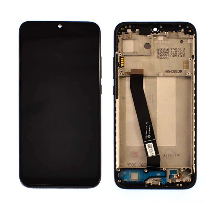 Дисплей Xiaomi Redmi 7 black, з рамкою, Service Pack Original
