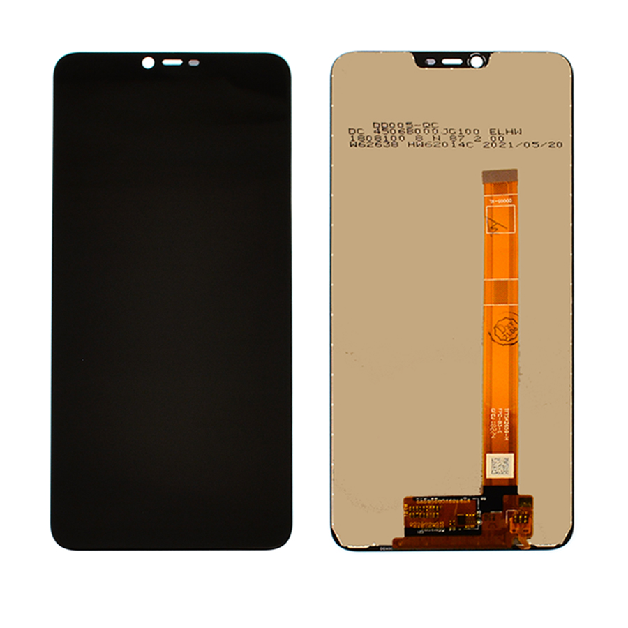 Дисплей OPPO A3S | OPPO A5 2018 | Realme C1 black, без рамки, High Quiality