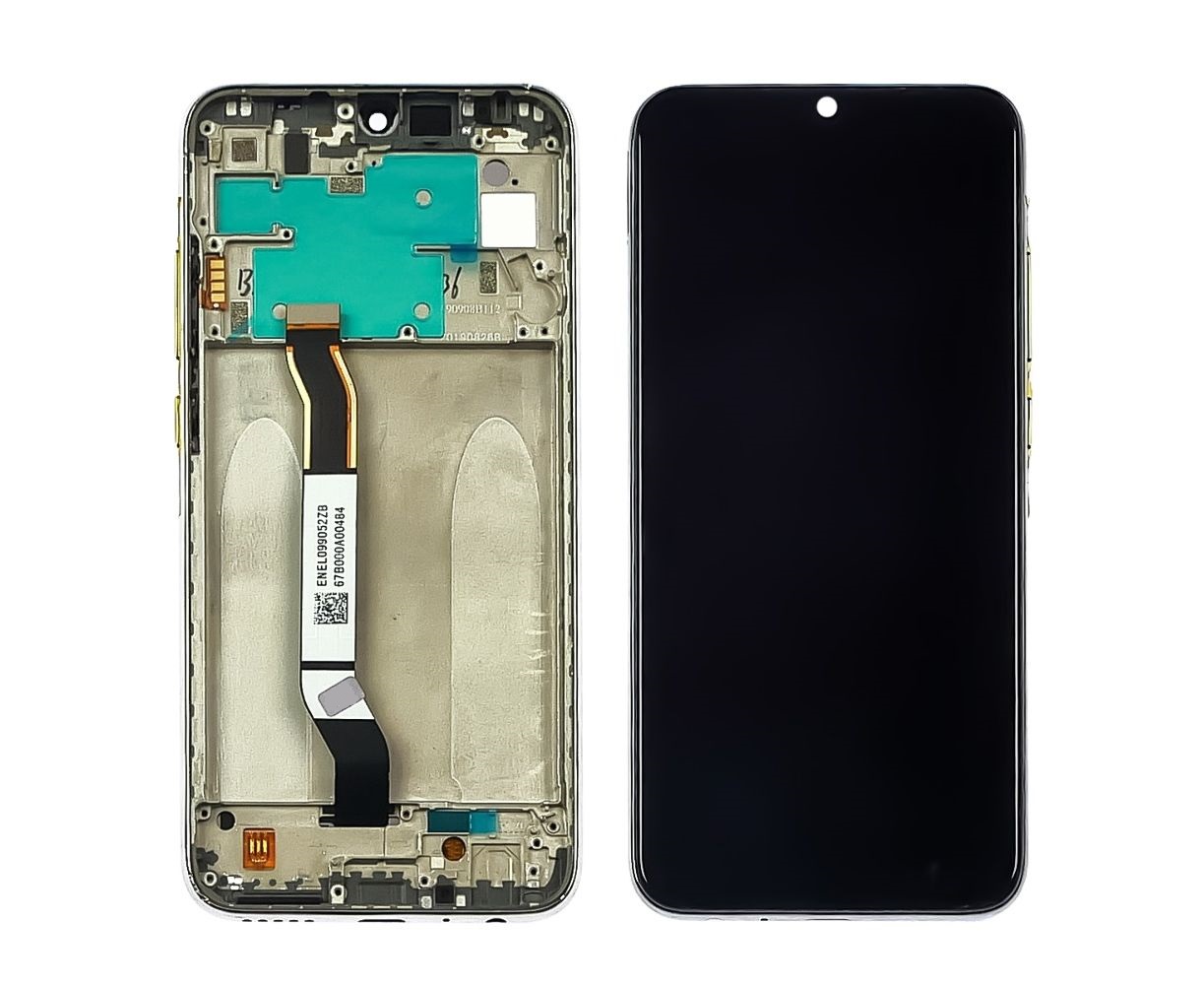 Дисплей Xiaomi Redmi Note 8 | Redmi Note 8 2021 black, з рамкою, High Quiality
