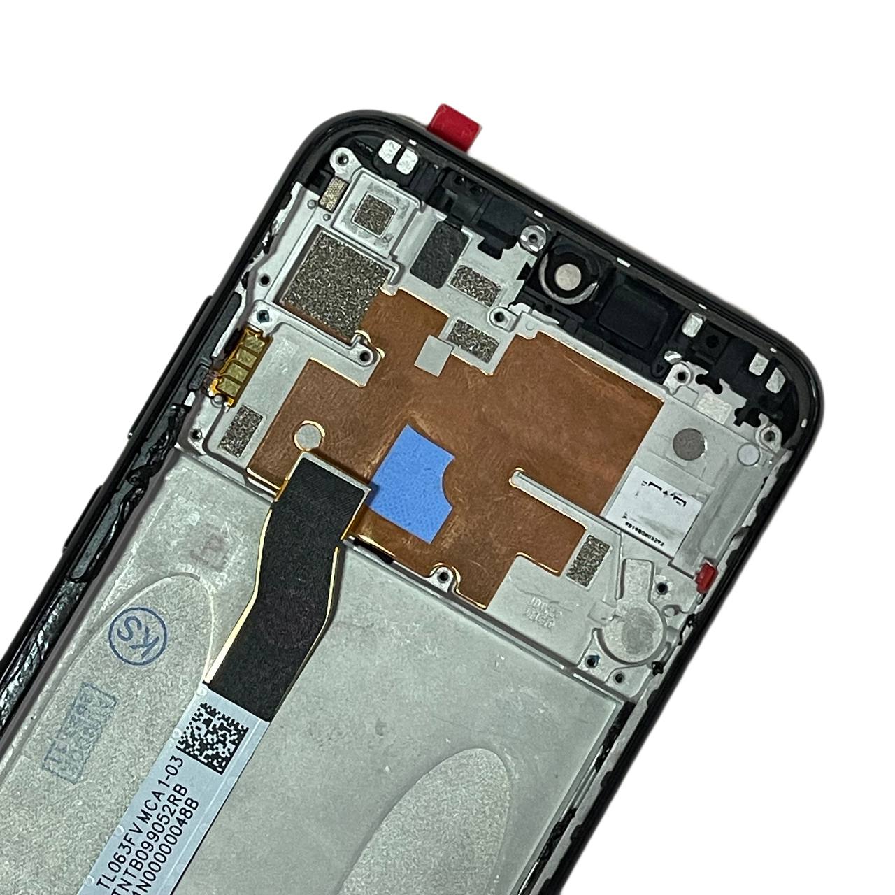Дисплей Xiaomi Redmi Note 8T black, з рамкою, Original (PRC)