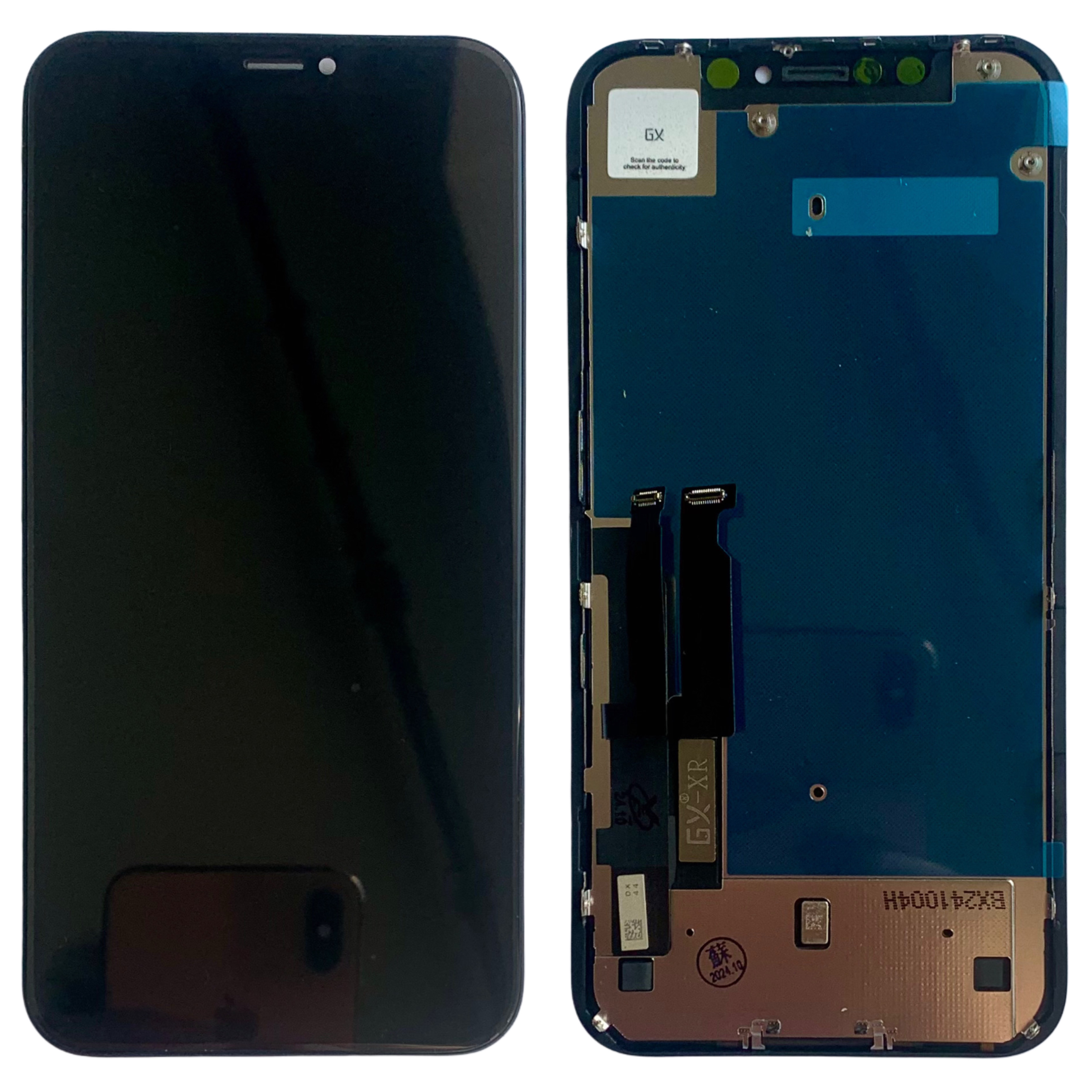 Дисплей iPhone Xr black, з рамкою, GX INCELL