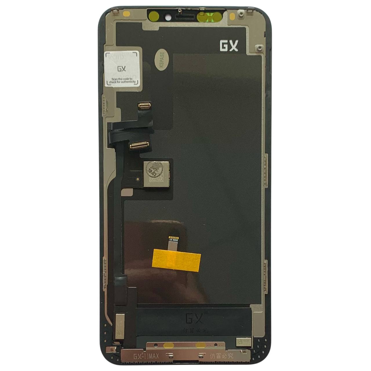 Дисплей iPhone 11 Pro Max black, з рамкою, GX Hard OLED (move IC)