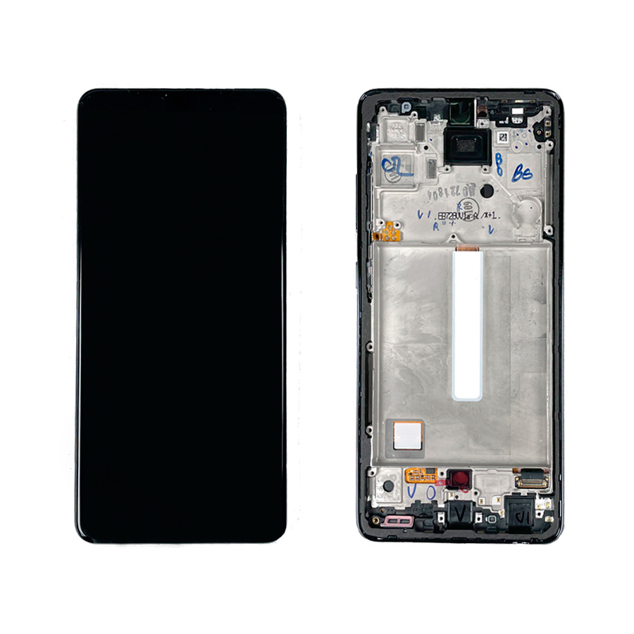 Дисплей Samsung A525 Galaxy A52 2021 black, з рамкою, Service Pack Original