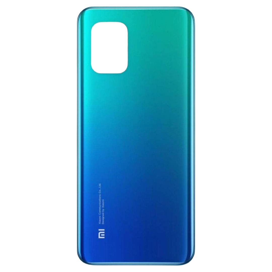 Задняя крышка Xiaomi Mi 10 Lite blue (без стекла камеры)