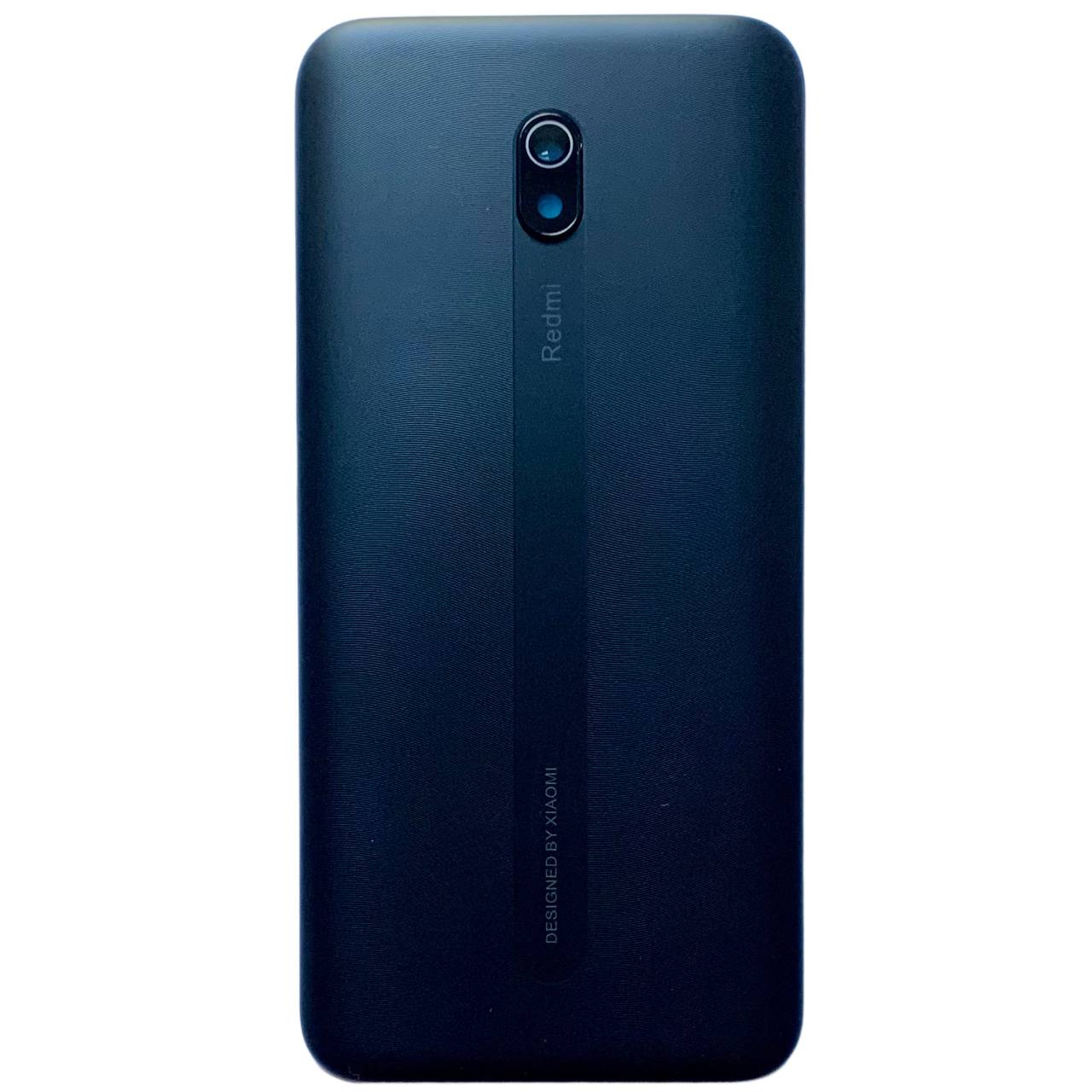 Задняя крышка Xiaomi Redmi 8A black (со стеклом камеры)