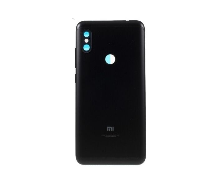 Задняя крышка Xiaomi Redmi Note 6 Pro black (со стеклом камеры)