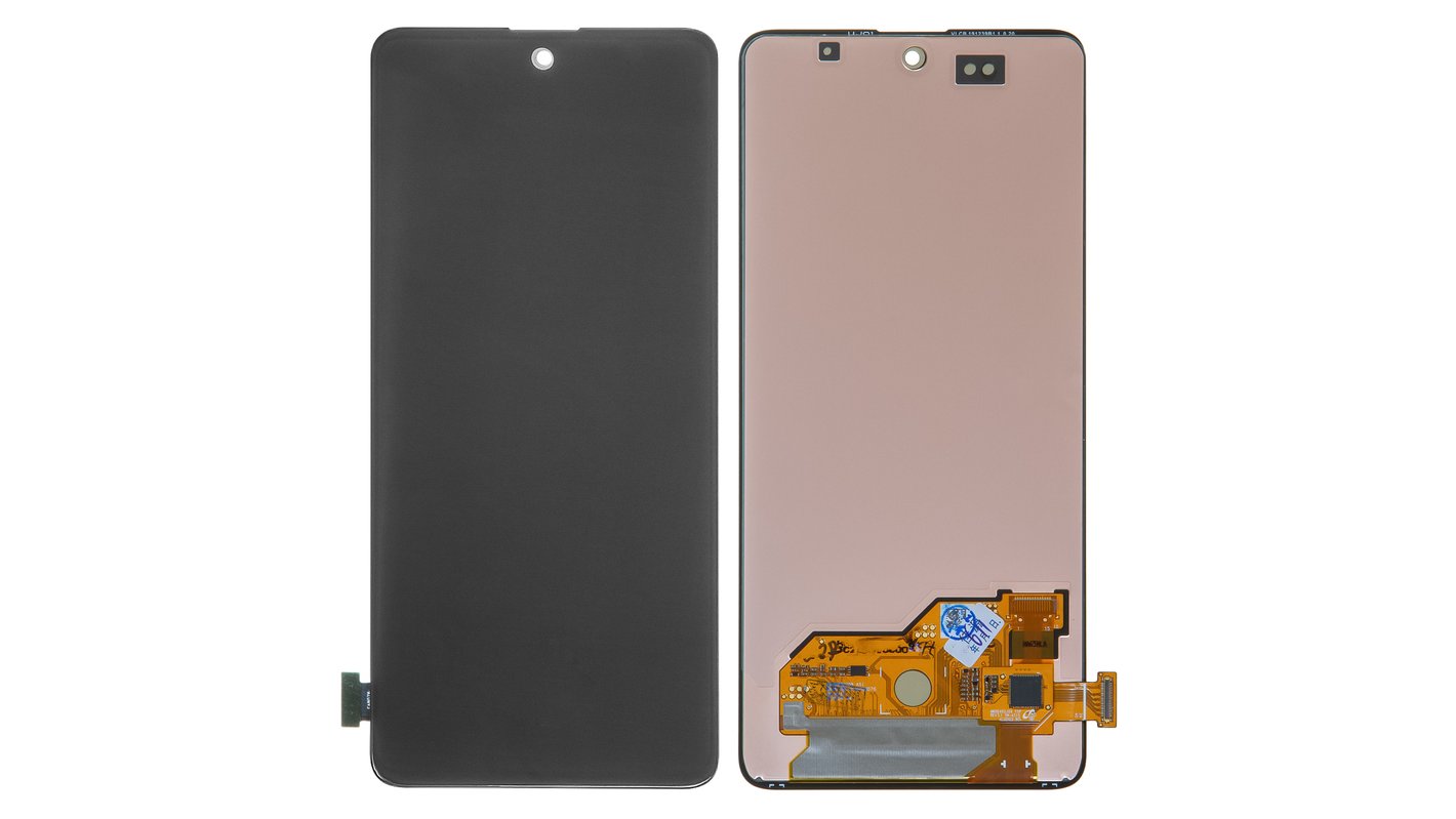 Дисплей Samsung A515 Galaxy A51 black, без рамки, IPS