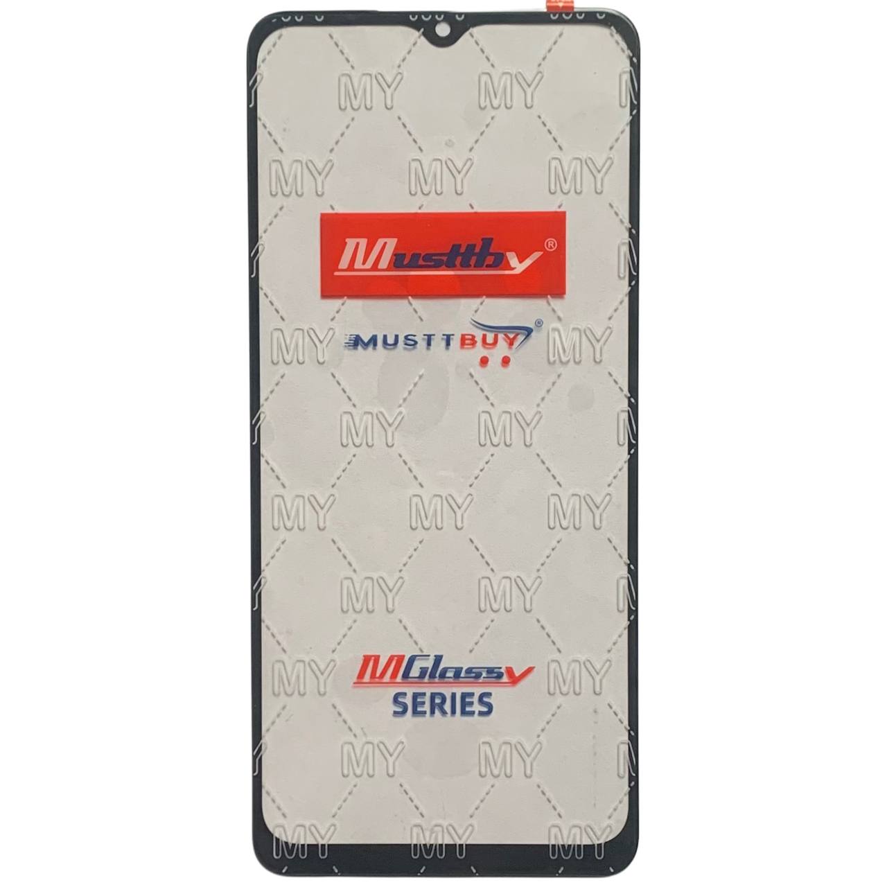 Скло дисплея Samsung A022 | A047 | A125 | A127 | A136 | A326 | M125 | M127 black, з OCA плівкою (Musttby)