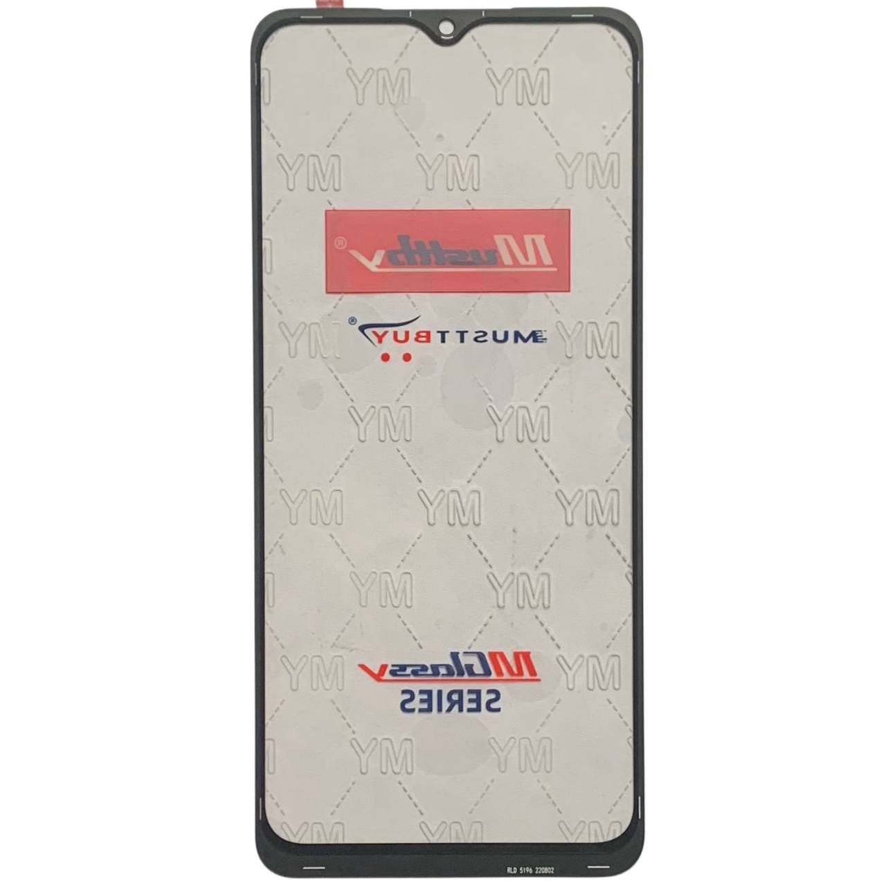 Скло дисплея Samsung A022 | A047 | A125 | A127 | A136 | A326 | M125 | M127 black, з OCA плівкою (Musttby)