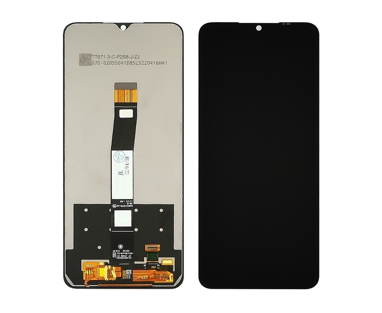 Дисплей Xiaomi Redmi 10C | Redmi 10 Power | Poco C40 black, без рамки, High Quiality