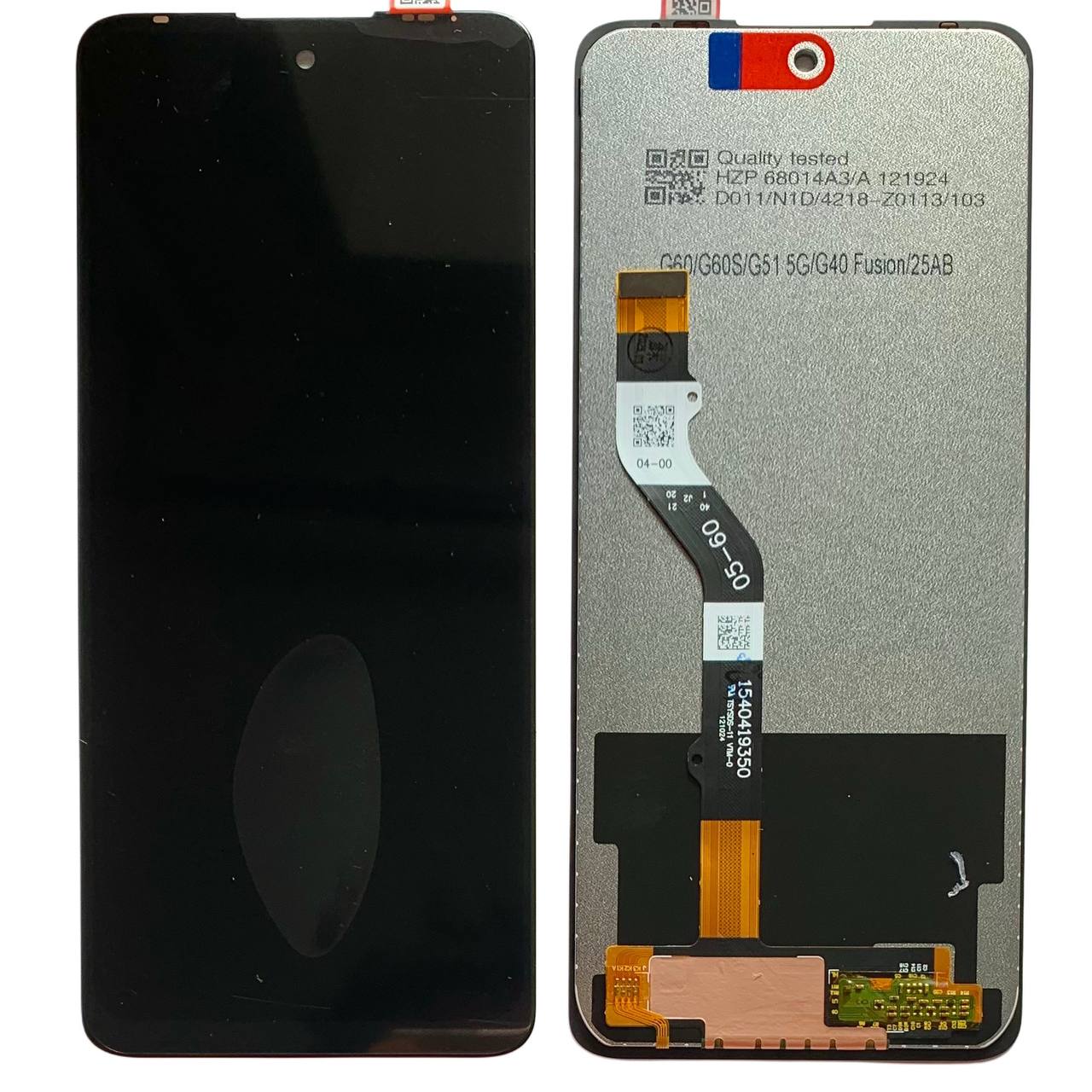 Дисплей Motorola Moto G51 5G | G60 | Moto G60s | Moto G40 Fusion black, без рамки, Original (PRC)