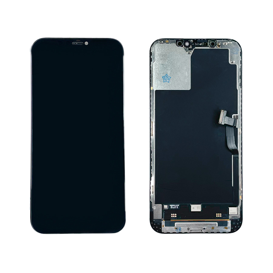 Дисплей iPhone 12 Pro Max black, з рамкою, GX OLED SOFT