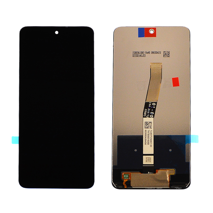 Дисплей Xiaomi Redmi Note 9S | Note 9 Pro | Note 9 Pro Max black, без рамки, Original (PRC)
