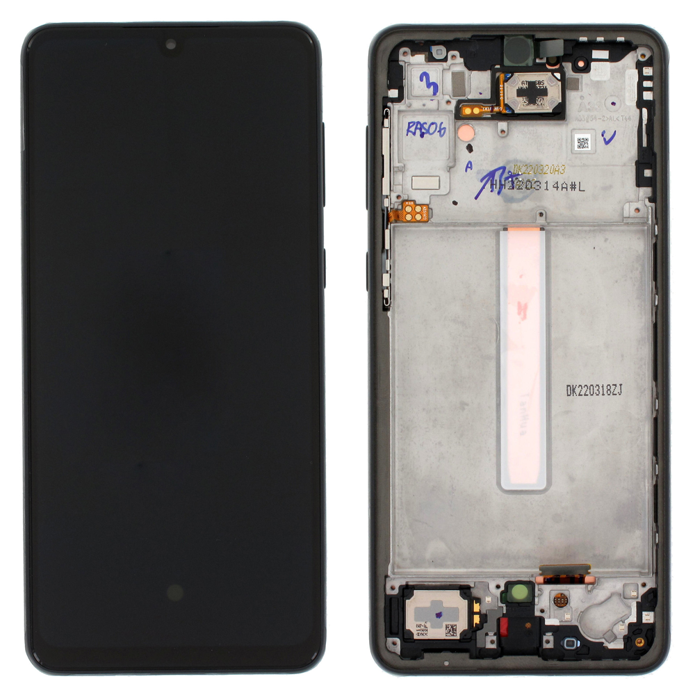 Дисплей Samsung A336 Galaxy A33 5G 2022 black, з рамкою, Service Pack Original