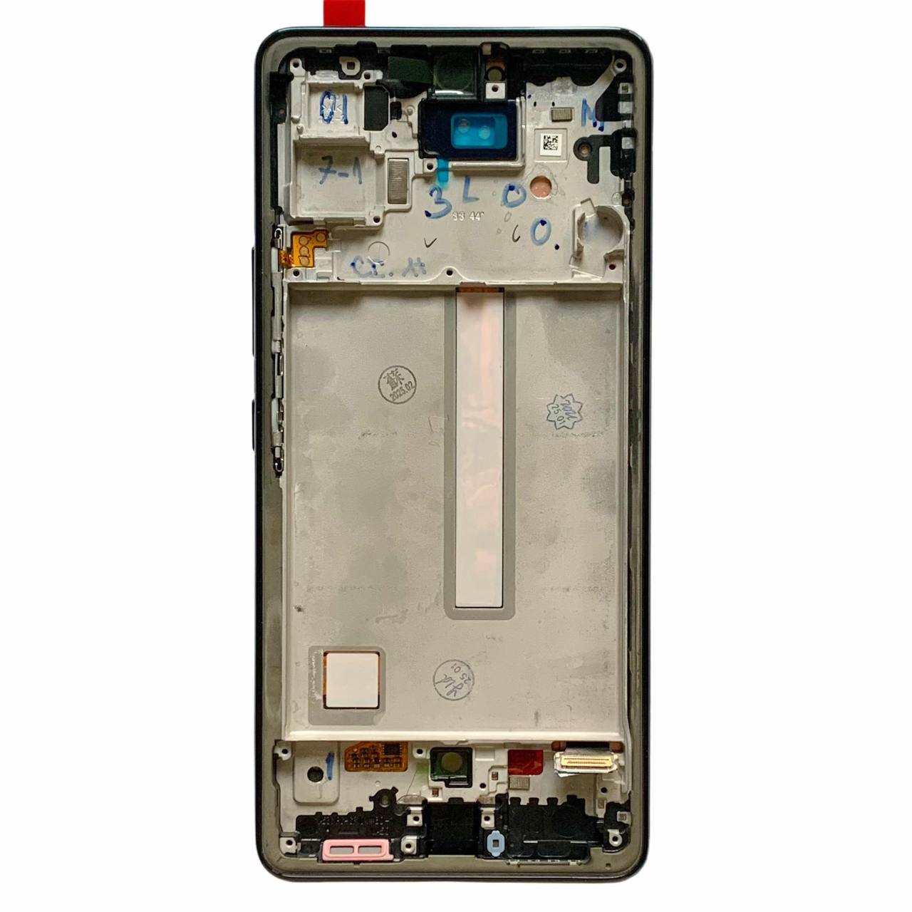 Дисплей Samsung A536 Galaxy A53 2022 black, з рамкою, Service Pack Original