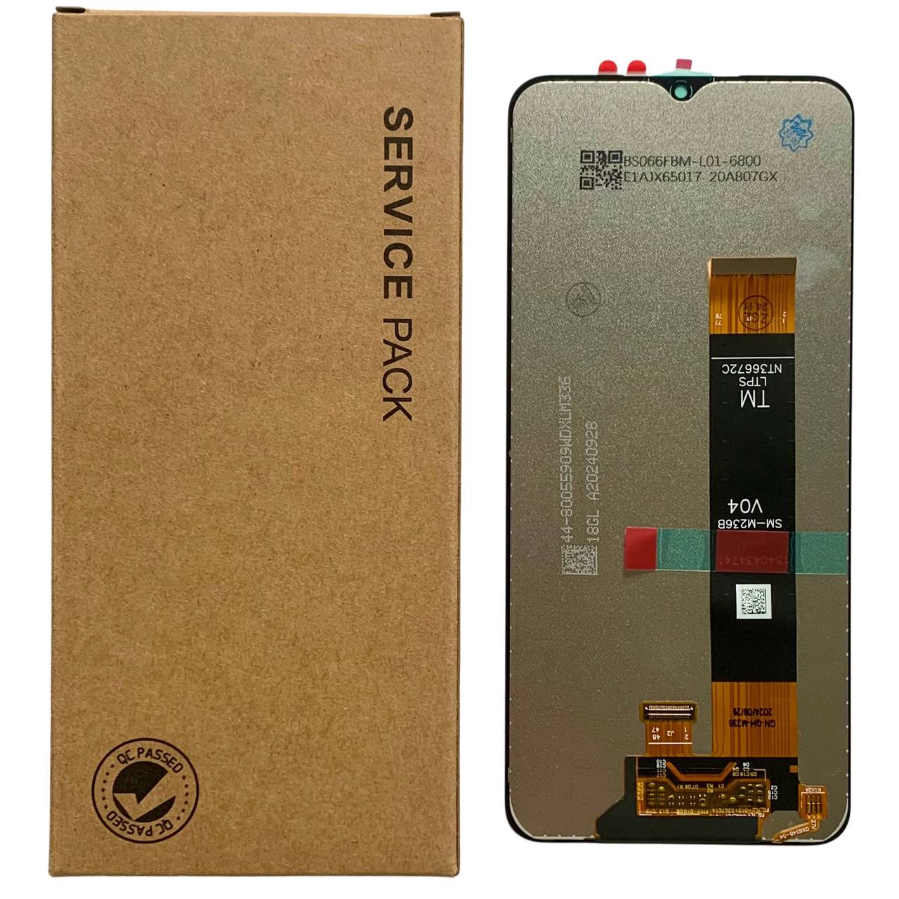 Дисплей Samsung A135 | A137 | A236 | M135 | M236B | M336B black (SM-M236B V04), без рамки, Original (China)