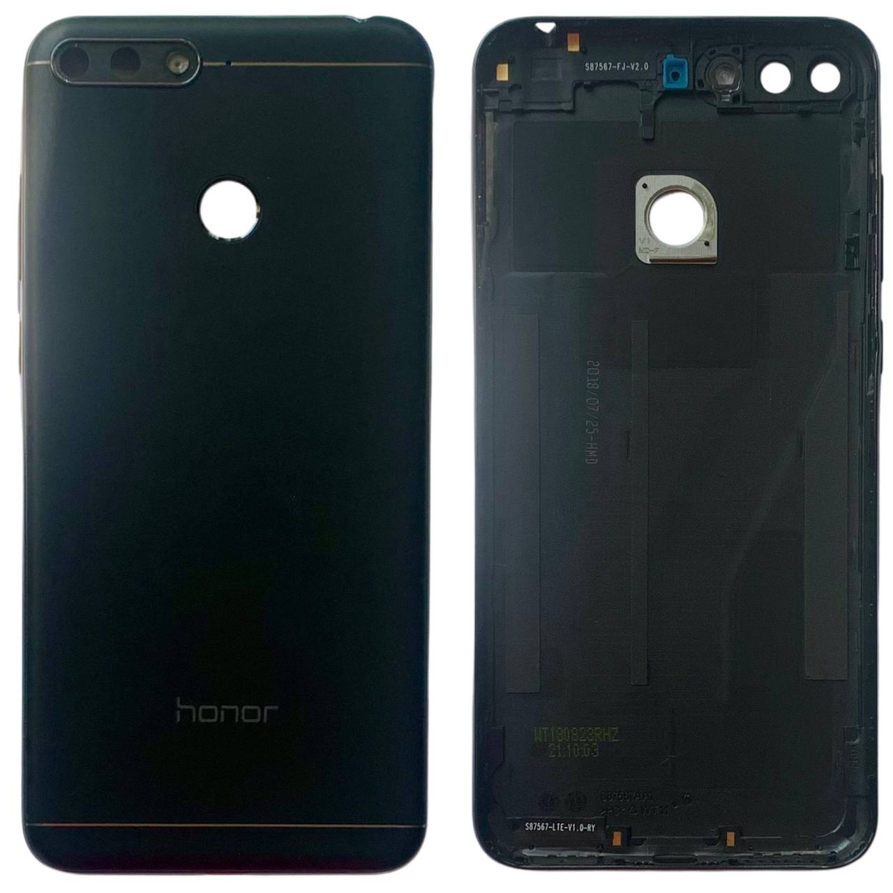 Задня кришка Huawei Y6 Prime 2018 | Honor 7A Pro black (без скла камери)