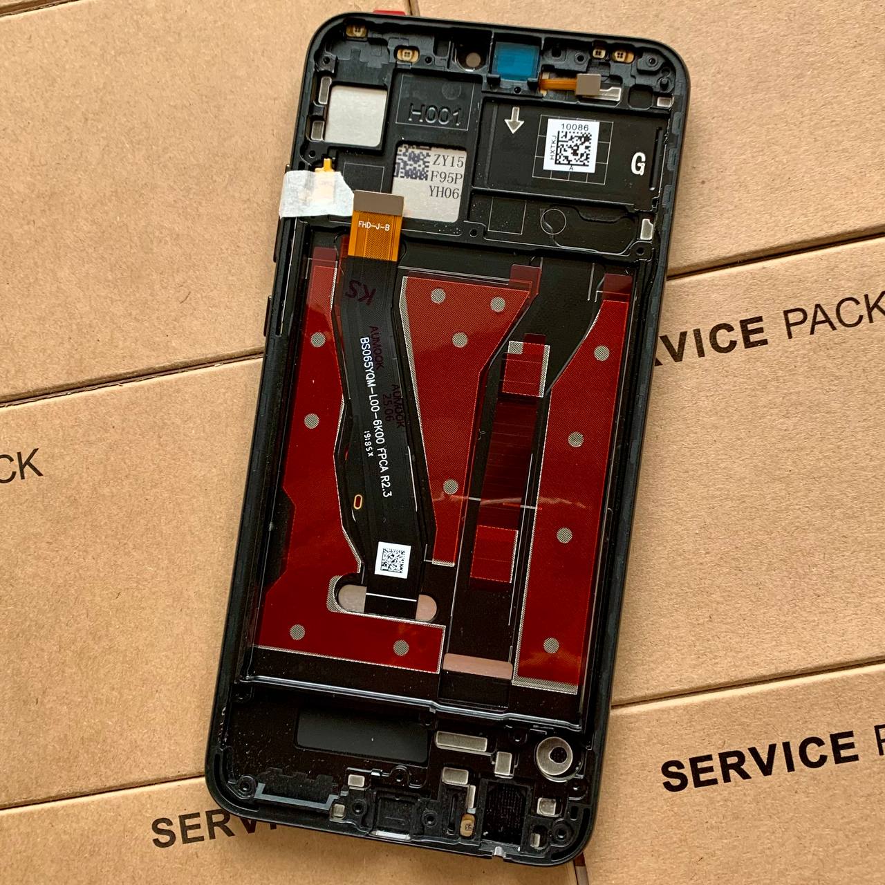 Дисплей Huawei Honor 8X black, з рамкою, Original (PRC)
