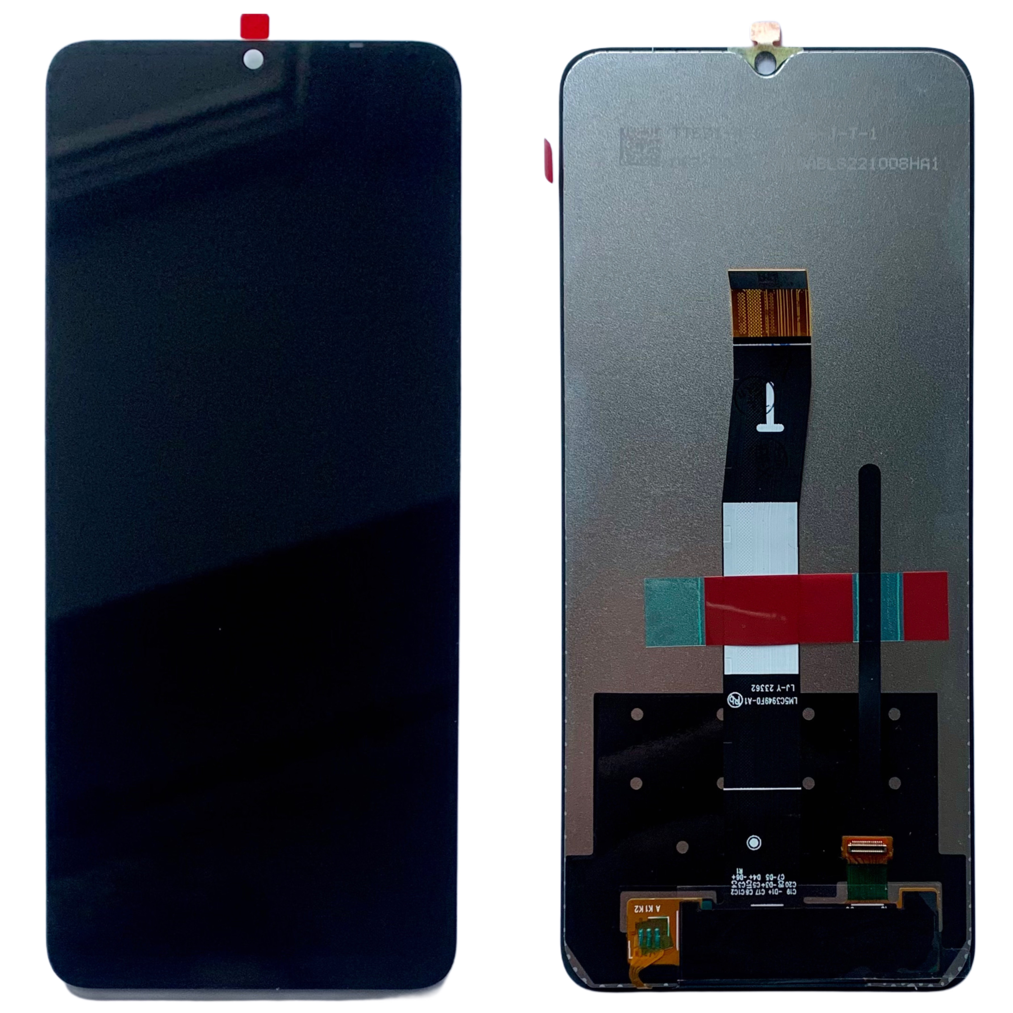 Дисплей Xiaomi Redmi 12C | Redmi 11A | Poco C55 black, без рамки, Service Pack Original