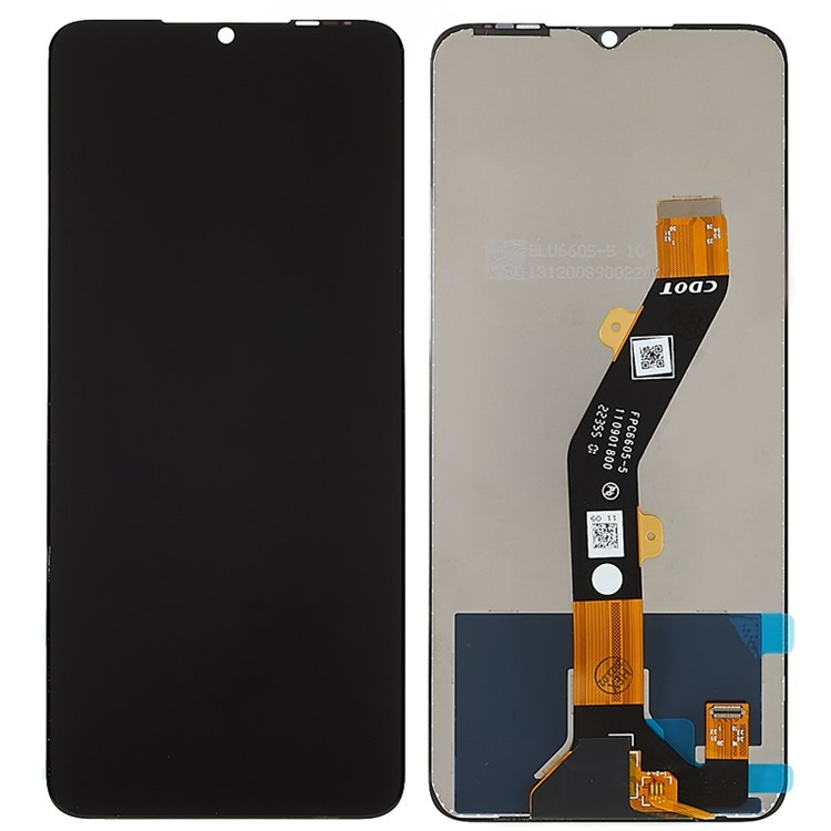 Дисплей Tecno Spark Go 2023 | Spark 10 | Spark 10c | Spark 10 5G black, без рамки, Original (PRC)