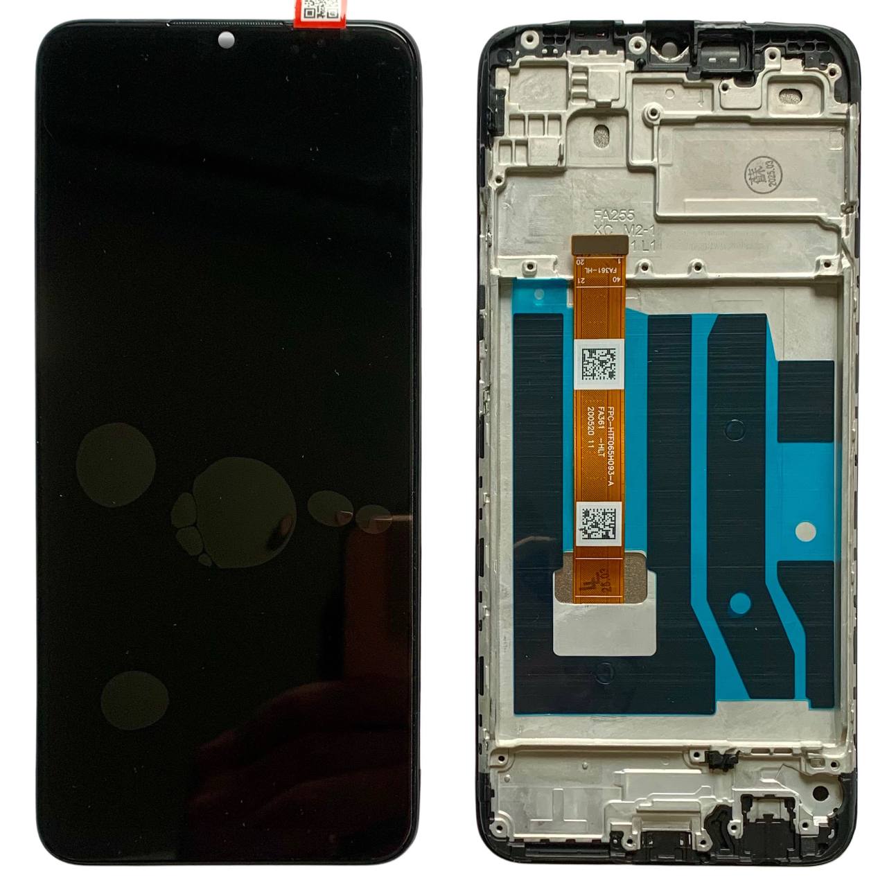Дисплей OPPO A15 | A15s black, з рамкою, Original (PRC)