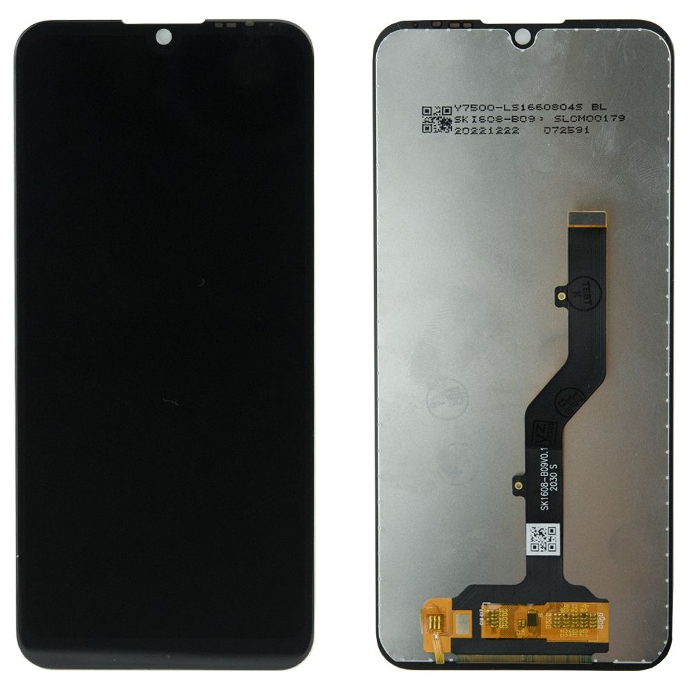 Дисплей ZTE Blade A51 Lite rev. ski608-b08 v0.2 black, без рамки, Original (PRC)